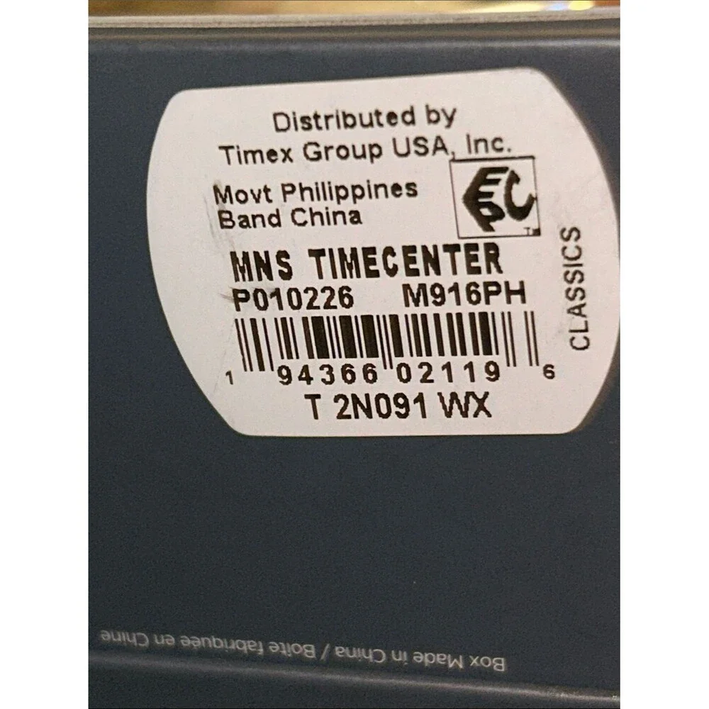Timex Easy Reader Day Date Expansion Extra Long Band 35mm BIG & TALL Men’s NEW